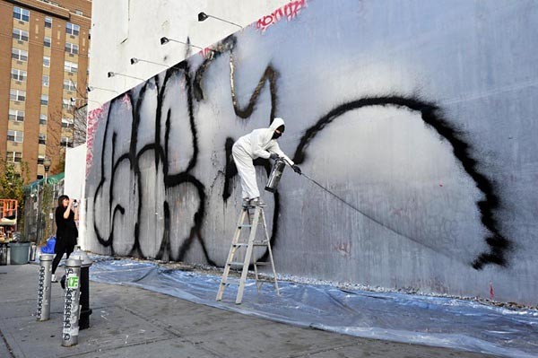 The Deitch Wall on Houston Street and Bowery